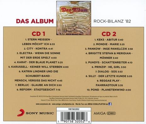 Rock-Bilanz 1982 - CD Audio - 2