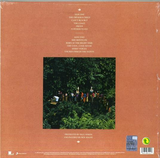 The Rhythm of the Saints - Vinile LP di Paul Simon - 2