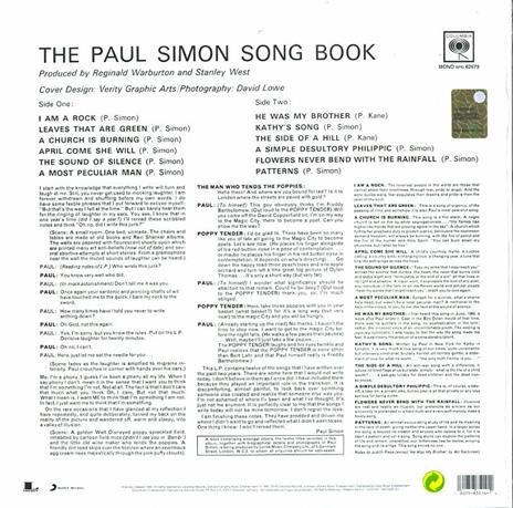 The Paul Simon Songbook - Vinile LP di Paul Simon - 2