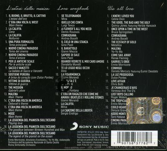 Love (Colonna sonora) - CD Audio di Ennio Morricone - 2