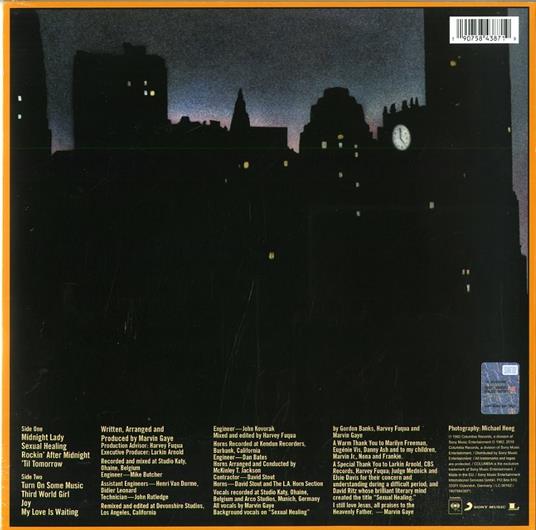 Midnight Love - Vinile LP di Marvin Gaye - 2