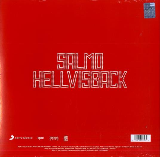 Hellvisback (Coloured Vinyl) - Salmo - Vinile