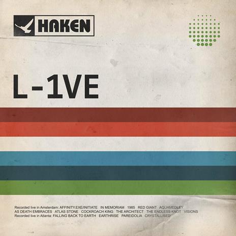 L-1ve - CD Audio + DVD di Haken
