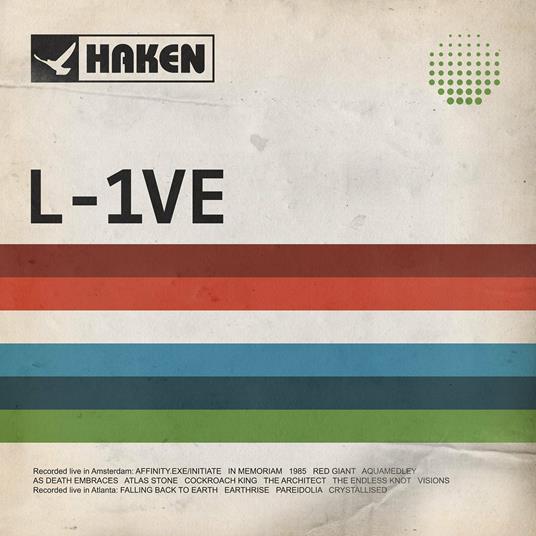 L-1ve - CD Audio + DVD di Haken