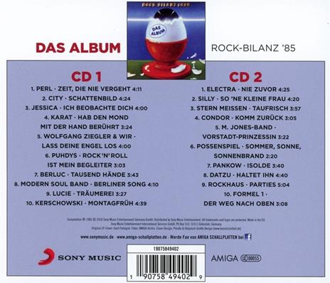 Rock-Bilanz 1985 - CD Audio - 2