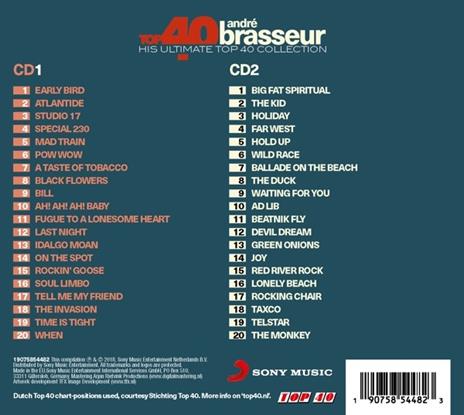 Top 40 - Andre Brasseur - CD Audio di Andre Brasseur - 3