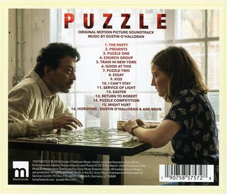 Puzzle (Colonna sonora) - CD Audio di Dustin O'Halloran - 2