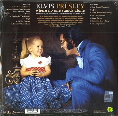 Where No One Stands Alone - Vinile LP di Elvis Presley - 2