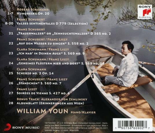 Schumann, Schubert, Liszt - CD Audio di Franz Liszt,Franz Schubert,Robert Schumann,William Youn - 2