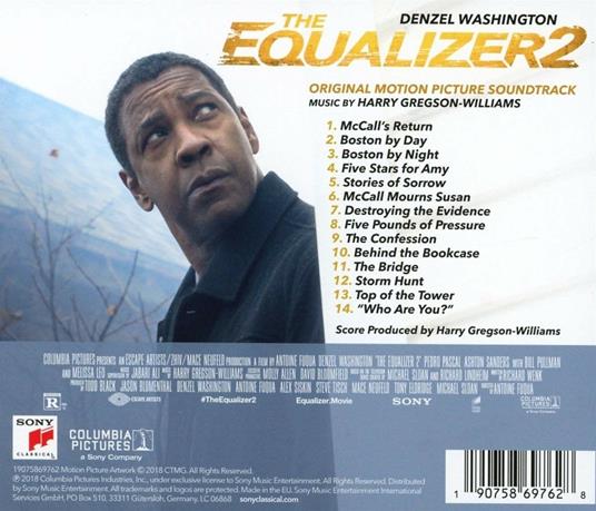 The Equalizer 2 (Colonna sonora) - CD Audio di Harry Gregson-Williams - 2