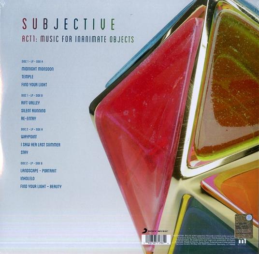 Act One. Music for Inanimate Objects - Vinile LP di Subjective - 2