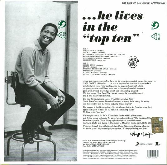 The Best of - Vinile LP di Sam Cooke - 2