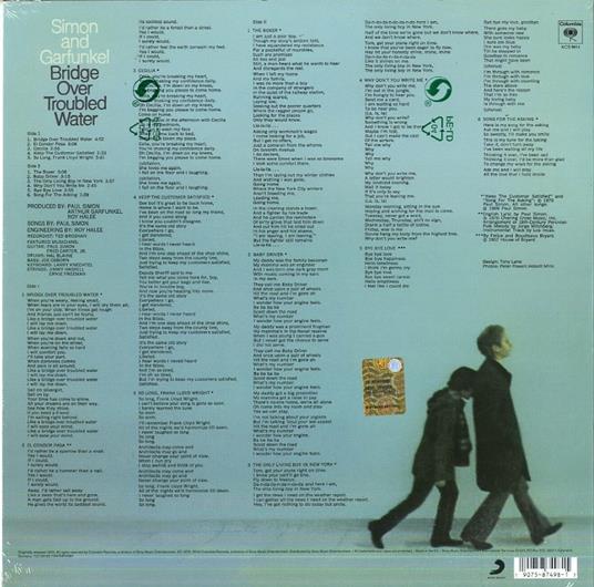 Bridge Over Troubled Water - Vinile LP di Simon & Garfunkel - 2