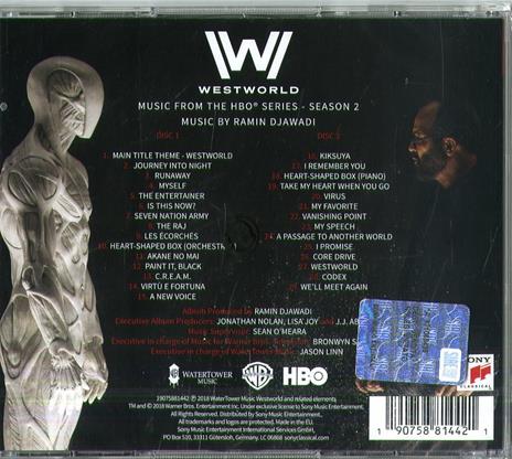 Westworld. Season 2 (Colonna sonora) - CD Audio di Ramin Djawadi - 2