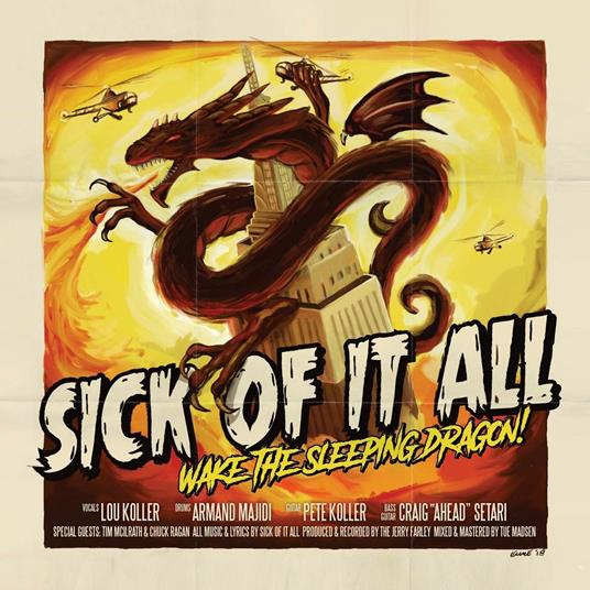 Wake the Sleeping Dragon! - CD Audio di Sick of it All