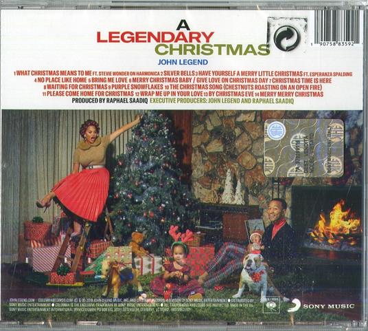 A Legendary Christmas - CD Audio di John Legend - 2