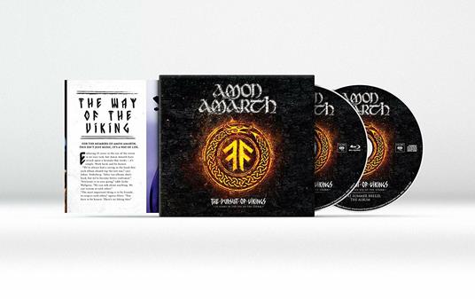The Pursuit of Vikings. 25 Years in the Eye of the Storm - CD Audio + Blu-ray di Amon Amarth - 2