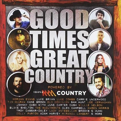 Good Times, Great Country - CD Audio