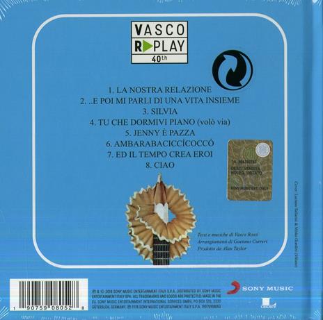 Ma cosa vuoi che sia una canzone (40^ R-Play Hardcoverbook Version) - CD Audio di Vasco Rossi - 2