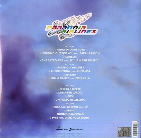 Ordina ora il nuovo album di Fedez - Paranoia Airlines