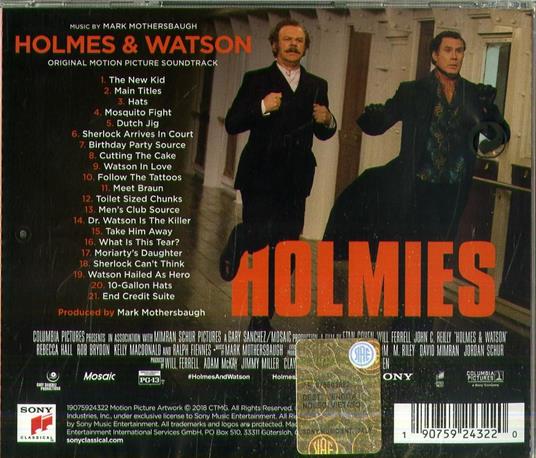 Holmes & Watson (Colonna sonora) - CD Audio - 2