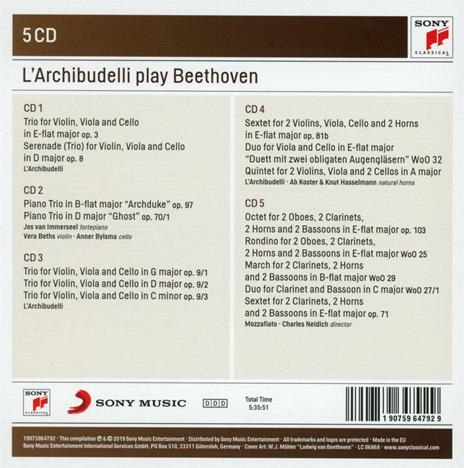 L'Archibudelli Play Beethoven - CD Audio di Ludwig van Beethoven,L' Archibudelli - 2