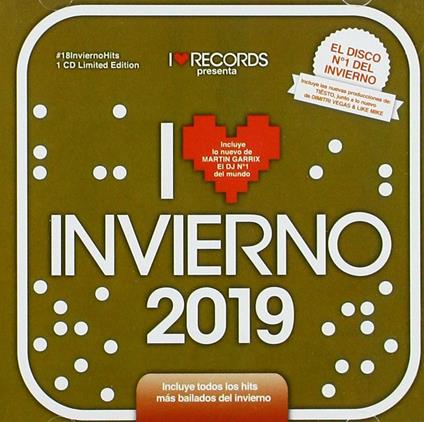 I Love Invierno 2019 - CD Audio