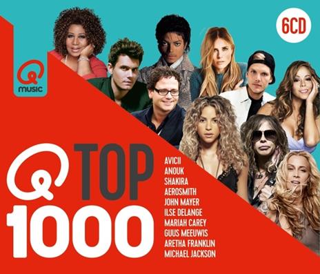 Qmusic Top 1000 (2019) - CD Audio