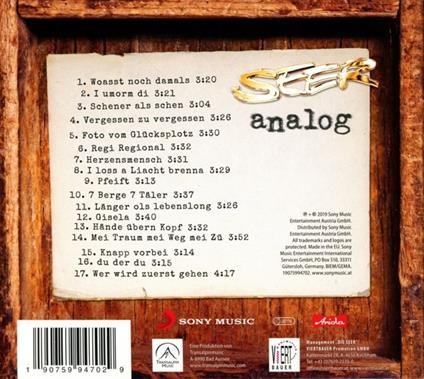Analog - CD Audio di Seer