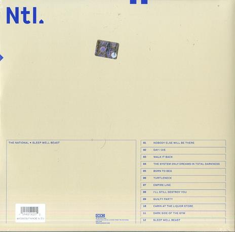 Sleep Well Beast (White Vinyl Limited Edition) - Vinile LP di National - 2