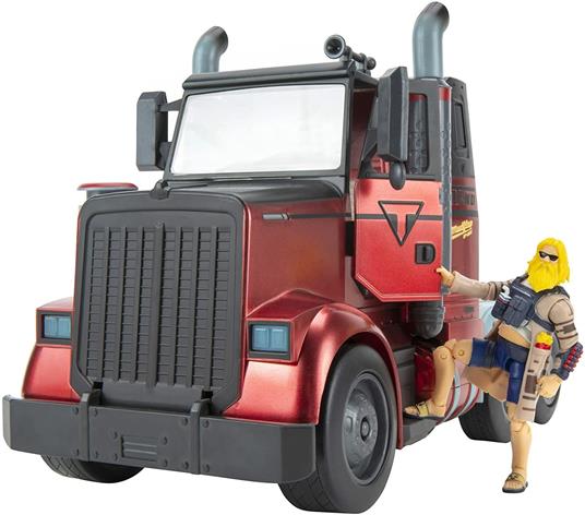 FORTNITE FNT0733 Mudflap - Veicolo radiocomandato con personaggio mobile e accessori, giocattolo a partire da 8 anni