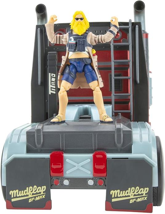 FORTNITE FNT0733 Mudflap - Veicolo radiocomandato con personaggio mobile e accessori, giocattolo a partire da 8 anni - 5