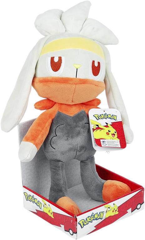 Peluche Pokemon Raboot 30cm - 5