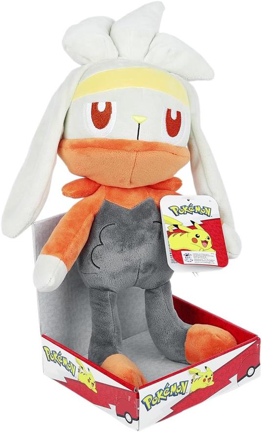 Peluche Pokemon Raboot 30cm - 5