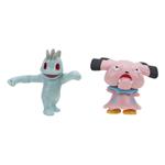 Pokémon Battle Figure Set Figure 2-Pack Machop, Snubbull