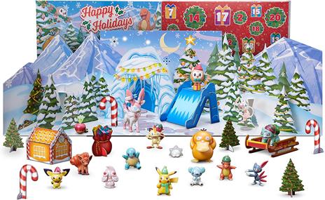 Pokémon Deluxe Calendario Dell''avvento Holiday 2022 Jazwares
