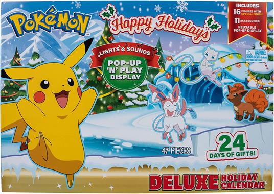 Pokémon Deluxe Calendario Dell''avvento Holiday 2022 Jazwares - 2