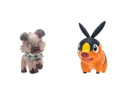Pokémon Battle Figura Set Figura 2-pack Tepig, Rockruff Jazwares