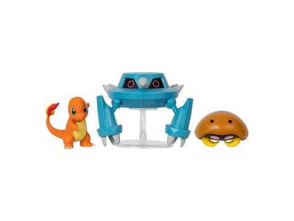 Pokémon Battle Figura Set Figura 3-pack Kabuto, Charmander, Metang Jazwares