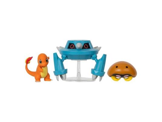 Pokémon Battle Figura Set Figura 3-pack Kabuto, Charmander, Metang Jazwares