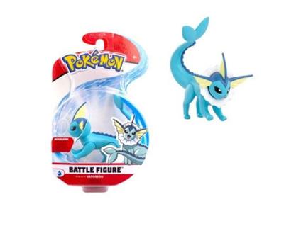 Pokémon Battle Figura Pack Mini Figura Pack Vaporeon 5 Cm Jazwares