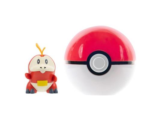 Pokémon Clip'n'go Poké Balls Fuecoco Con Poké Ball Jazwares