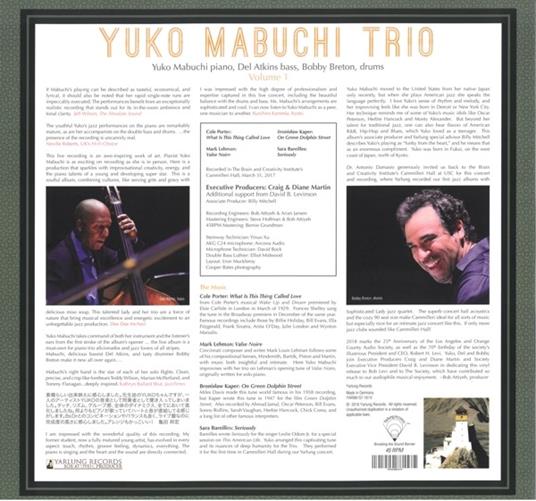 Yuko Mabuchi Trio - Vinile LP di Yuko Mabuchi - 2