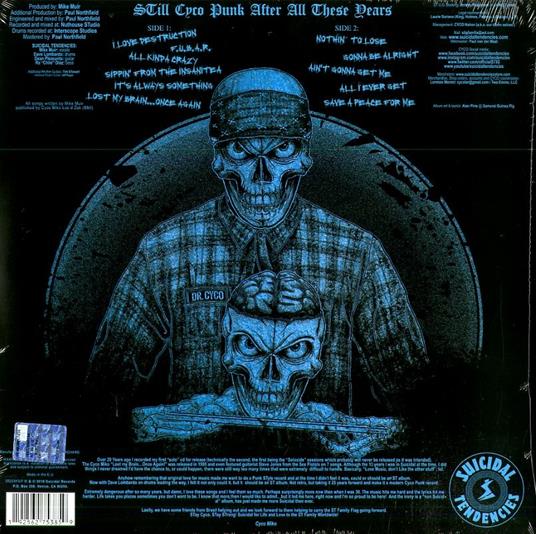 Still Cyco Punk After All These Years (Coloured Vinyl) - Vinile LP di Suicidal Tendencies - 2