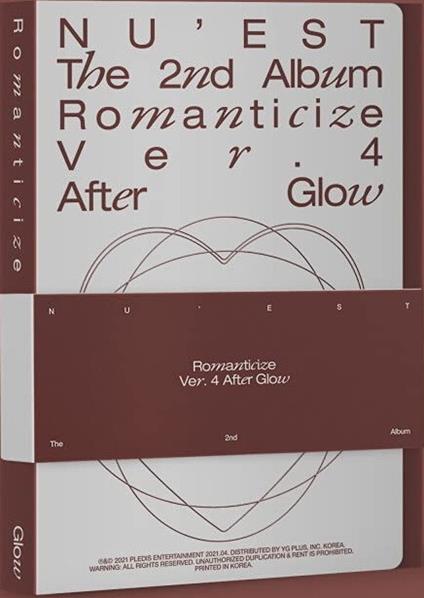 The 2nd Album 'Romanticize' (After Glow Edition) - CD Audio di Nu'Est