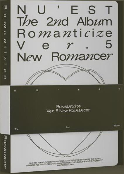 The 2nd Album 'Romanticize' (New Romancer Edition) - CD Audio di Nu'Est