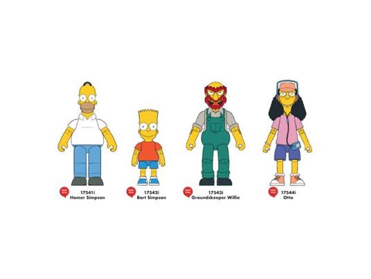 Simpsons Mini Figura Wave 1 13 Cm Jakks Pacific