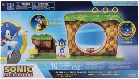 Jakks Pacific - Sonic The Hedgehog Green Hill Zone Playset Cs (Net - 3