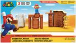 Nintendo super mario playset desert con personaggo articolato 6 cm