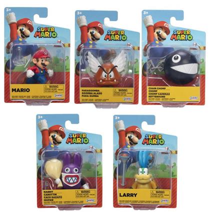 Nintendo: Jakks - Super Mario - Limited Articulation Wave 33 (Personaggi 2.5") (Assortimento)